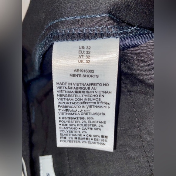 2/30$ Men’s Amazon Essentials Navy Blue Golf‎ Shorts Sz 32 NWT - Picture 6 of 8